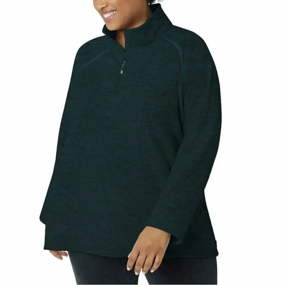 Eddie Bauer Ladies quarter zip pullover XXL - Picture 1 of 5
